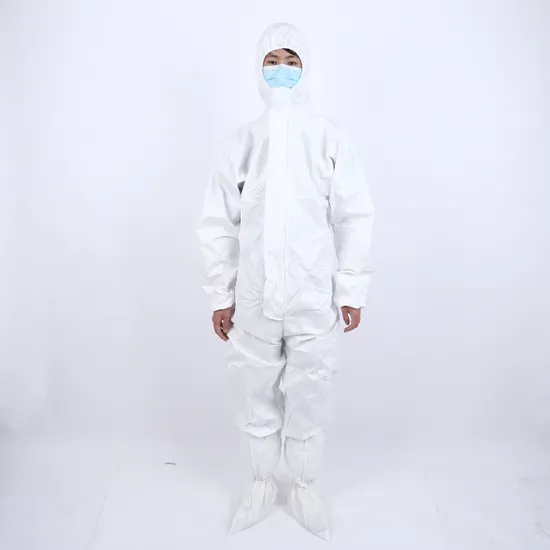 Persönliches Schutzprodukt Unisex Antistatischer Einweg-Schutzoverall PSA-Anzugoverall